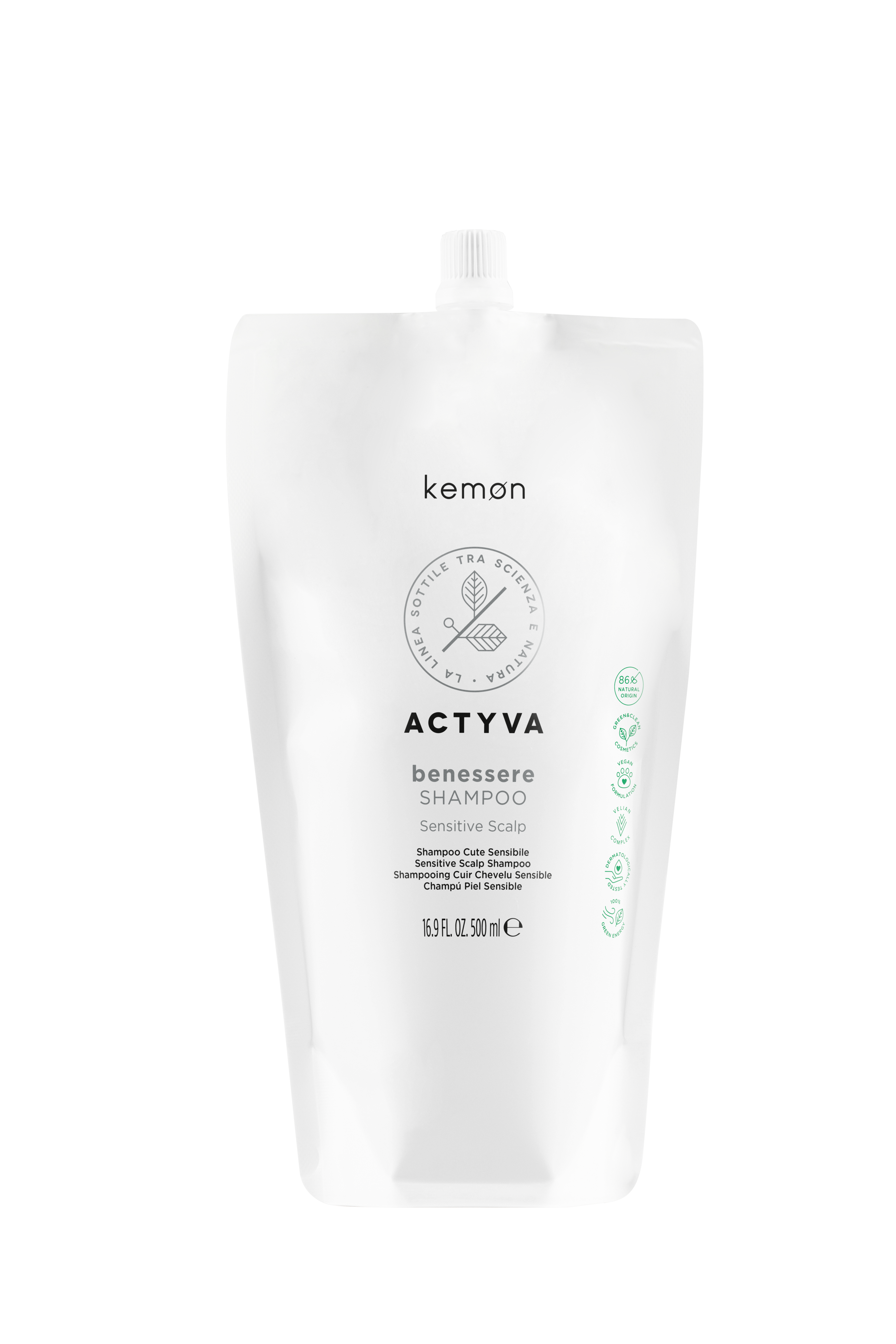 BAG Benessere Shampoo 500 ml.