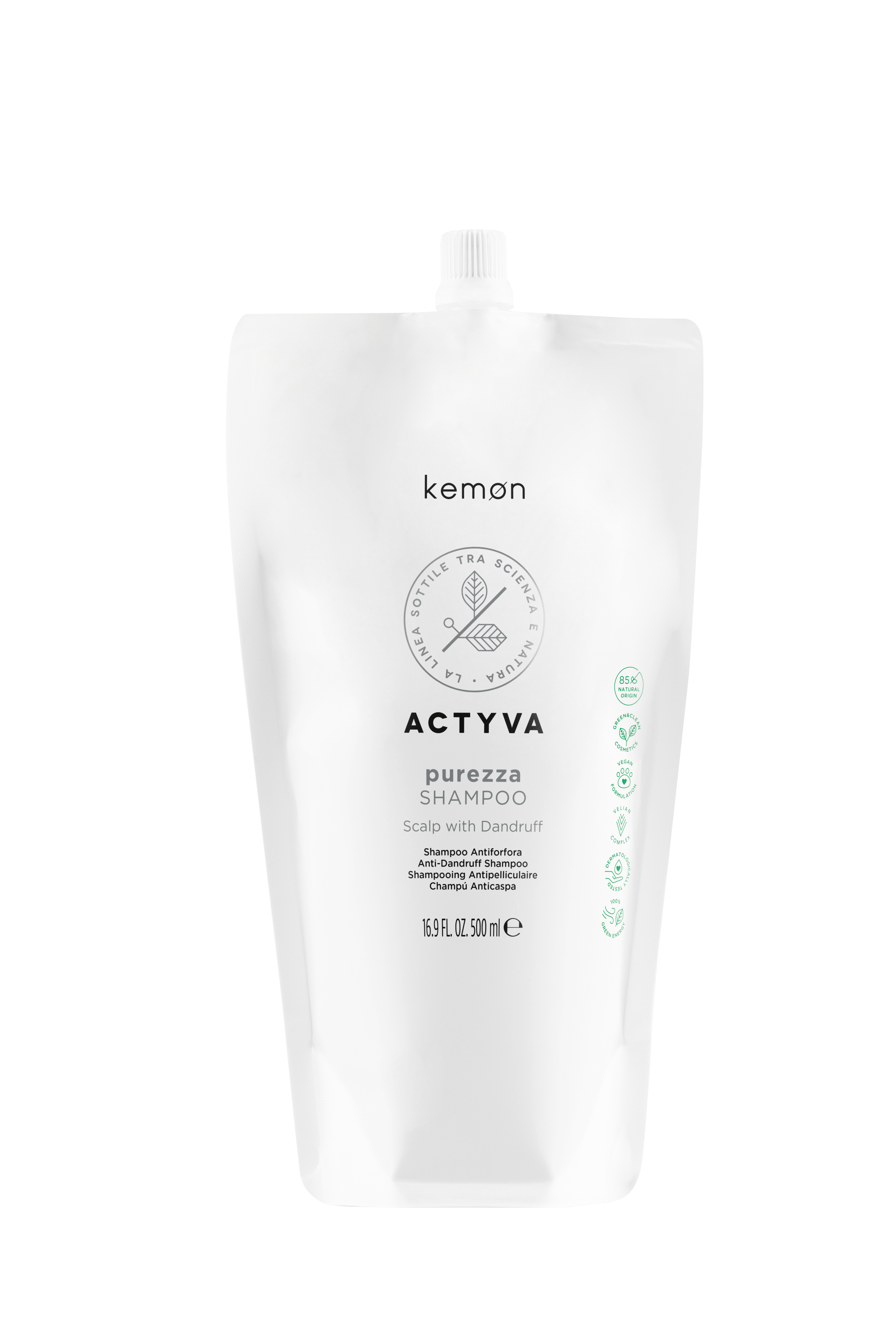 BAG Purezza Shampoo 500 ml.