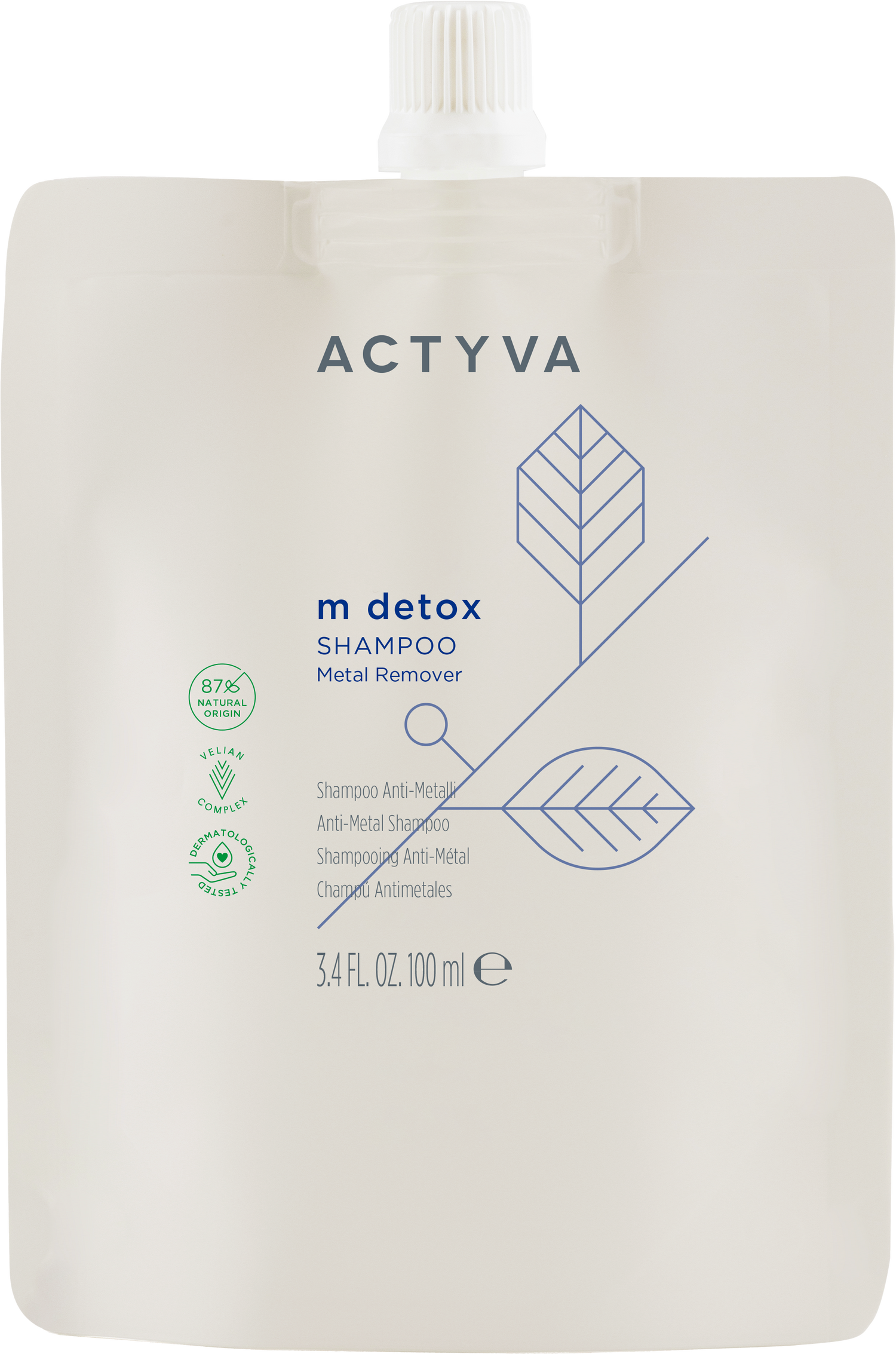 M Detox Shampoo 100 ml.