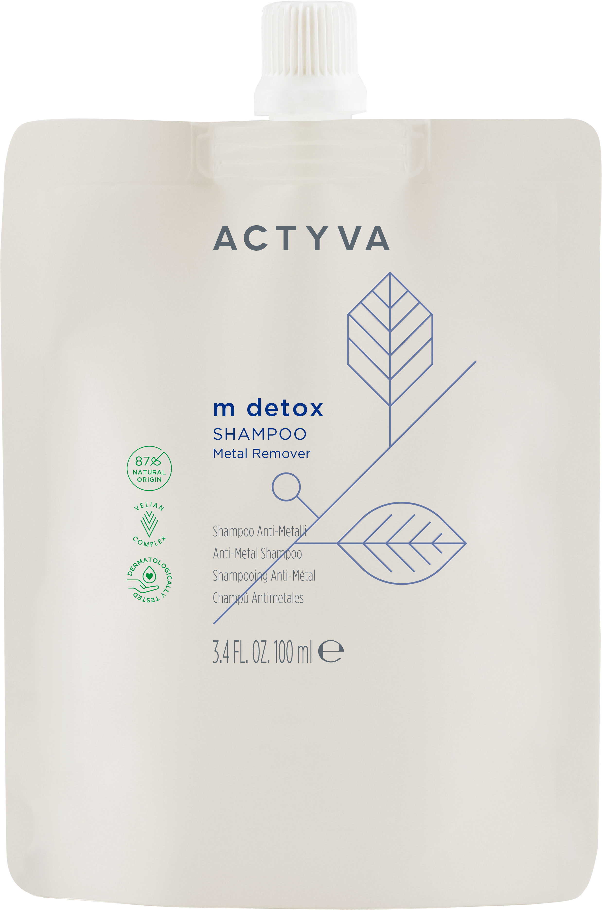 M Detox Shampoo 100 ml.